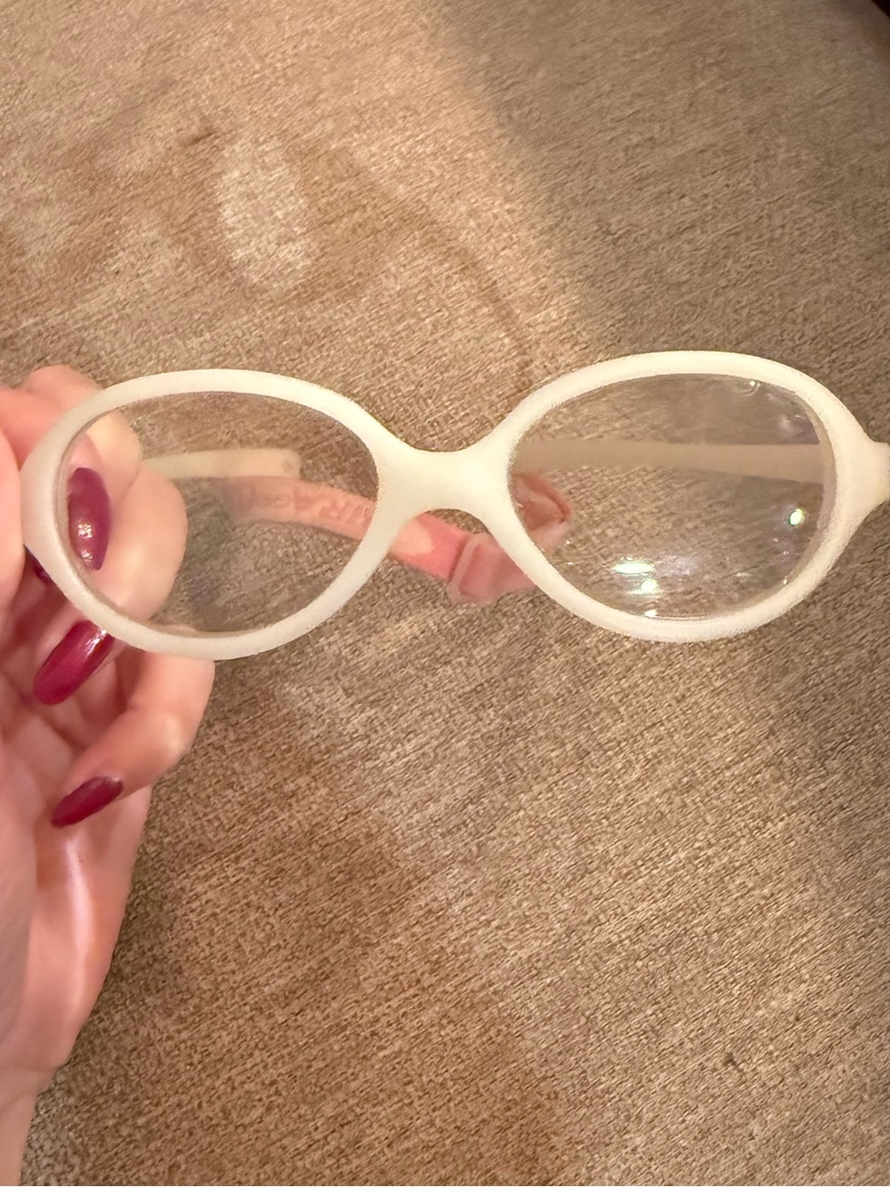 Miraflex Baby One 2 Kids’ Glasses 44/16 – Light Pink with Pink Strap & Case